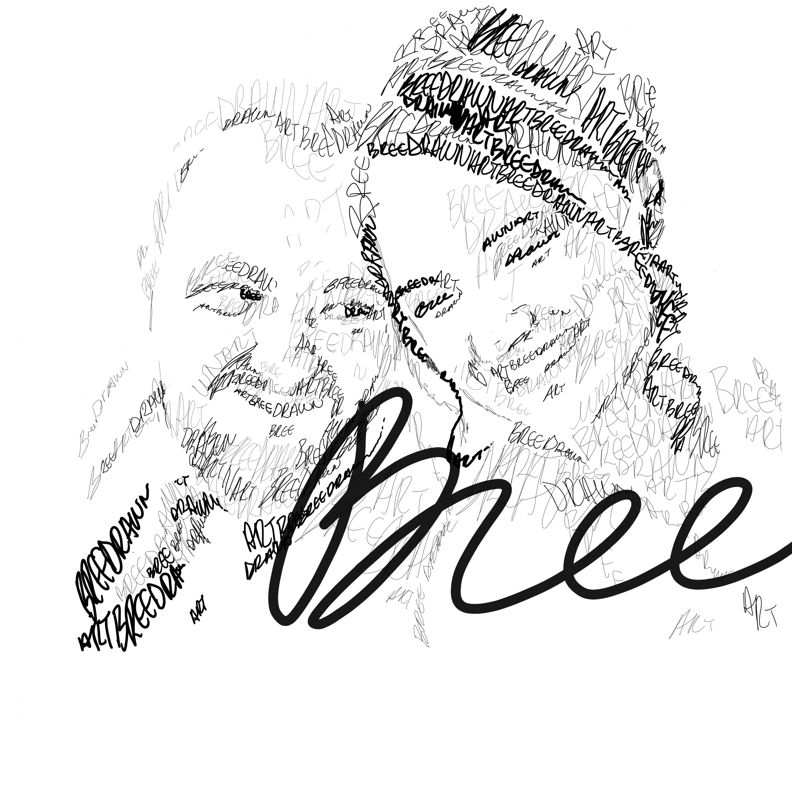 Bree Kyran logo under white background